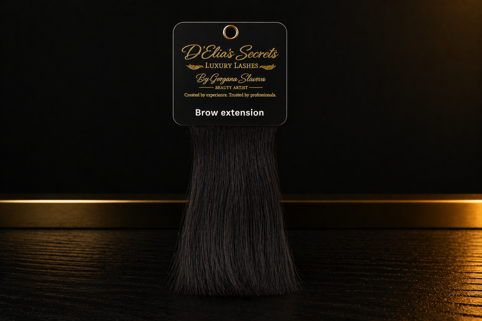 Luxury Brow Extensions: Dark Mess